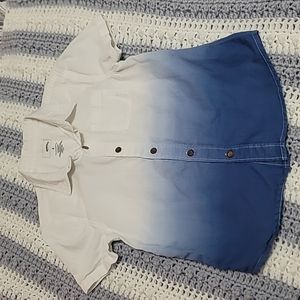 Boys Short Sleeve Button Down Shirt
